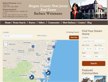 Tablet Screenshot of bergencountyhomes.com